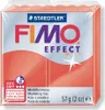 FIMO EFFECT Modelliermasse ofenhärtend transparent rot 57 g Produktbild-Vorschau 1