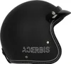 Acerbis Skodela Jethelm, schwarz matt, M (57/58) Produktbild-Vorschau 3