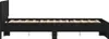 vidaXL Bettgestell mit Kopfteil Schwarz 120x200 cm Produktbild-Vorschau 5