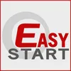 A graphic logo with the words "EASY START" in red and gray text. Produktbild-Vorschau