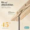 Sonnenschirm inklusive Kühltasche | Beige | Rechteckig | Produktbild-Vorschau 4