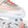 A close-up view of a rollerblade, focusing on the boot and wheel assembly. Anteprima dell’immagine prodotto