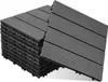 Jayseuw Terrassenfliesen aus Kunststoff, Klicksystem, WPC Produktbild-Vorschau 1