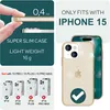 Glitzer Hülle für iPhone 15 Bling Case Klar Silikon Produktbild-Vorschau 4