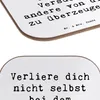 Mr. & Mrs. Panda Tassenuntersetzer Spruch Selbstzweifel Produktbild-Vorschau 5