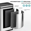 Ribelli Edelstahl Mülleimer Abfalleimer mit Sensor, Produktbild-Vorschau 4