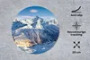 MuchoWow® Mauspad Mousepad Schweizer Alpen im Winter 20x20 Produktbild-Vorschau 2