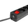 MasterLED 4-fach Steckdosenleiste Silo Typ E mit Schalter, Produktbild-Vorschau 4