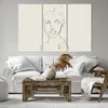 Bild auf Leinwand - Leinwandbild - 3 Teile - Porträt Afro Produktbild-Vorschau 6