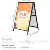 SucceBuy A-frame walkway sign, 24 x 36 cali, wytrzymały Podgląd zdjęcia produktu 7