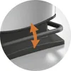 ROTHO Treteimer schwarz/metallicsilber, Inhalt: 20 Liter Produktbild-Vorschau 8
