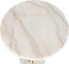 Odkládací stolek Home ESPRIT White Gold 41 x 41 x 57 cm Náhled obrázku produktu 3