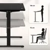 Huzaro Hero 7.9 Black - height-adjustable electric gaming Anteprima dell’immagine prodotto 9