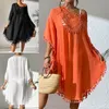 Dámské plážové šaty Bikini Cover Up Letní pláž Poncho Beach Náhled obrázku produktu 6