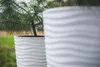 Sahara Dunes Slim 40 – kulatý květináč | bílá barva Náhled obrázku produktu 12
