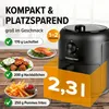 GOURMETmaxx Friteuse à air chaud avec 2,3 l & 1000 watts - Voir les images du produit 16