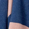 Bloomingville Cadeo Decke, Blau, Recycelte Baumwolle Produktbild-Vorschau 3