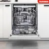 Telefunken Geschirrspüler 60 cm teilintegrierbar | Einbau Produktbild-Vorschau 3