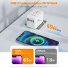 65W Reiseadapter Weltweit Universal Reisestecker mit 1 USB Produktbild-Vorschau 3