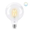 WiZ Filament-Lampe in Kugelform, transparent, 60 W G125 Produktbild-Vorschau 4