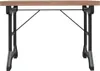 Esstisch 110x65x82 cm Massivholz Tanne und Eisen Produktbild-Vorschau 3