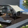 Markíza Namib Beige M 3x3m Polyester Náhľad obrázku produktu 3