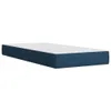 Boxspringbett mit Matratze Blau 100x200 cm Stoff, Produktbild-Vorschau 10