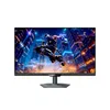A gaming monitor displaying a dynamic image of a character in a futuristic city. Produktbild-Vorschau