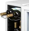 A close-up view of a wine cooler showing two bottles of wine on a rack. Náhľad obrázku produktu