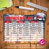 itenga Stundenplan magnetisch Motiv Feuerwehr 31 x 22,5cm Produktbild-Vorschau 3