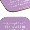 Mr. & Mrs. Panda Untersetzer für Gläser Spruch Augenoptiker Produktbild-Vorschau 5