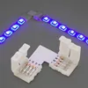 5x LED RGB Strip Eckverbinder Schnellverbinder Produktbild-Vorschau 3