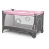 A baby travel cot or playpen is shown from a slightly elevated front-side angle against a white background. Anteprima dell’immagine prodotto