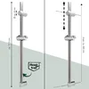 kit doccia bremermann con doccetta in acciaio inox da 1,75 Anteprima dell’immagine prodotto 7