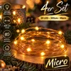 4 Set LED Lichterkette Drahtlichterkette Weihnachten Produktbild-Vorschau 1