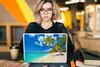 MuchoWow® Laptop Aufkleber Sticker Cover Strand - Meer - Produktbild-Vorschau 5