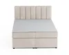 Boxspringbett ROCK 160x200 Velour Creme H3 Produktbild-Vorschau 3