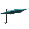 Toile pour parasol déporté MOLOKAI rectangulaire 3x4m bleu Voir les images du produit 3