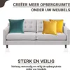 JustValue Meubelverhoger Set - Verhoogt met 8 cm - Max. 600 Productafbeelding-voorbeeld 5