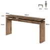 Tavolino consolle in legno massello, 160 cm, tavolino da Anteprima dell’immagine prodotto 2