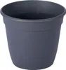 Pflanztopf 10 cm anthrazit Rundes Kunststoffgefäß mit Produktbild-Vorschau 1