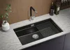 PRIMAGRAN Unterbauspüle Granit Schwarz Metallic 76x47cm, Produktbild-Vorschau 2
