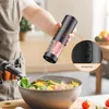 Elektrischer Pfeffermühlen-Set, 2-in-1 Gewürzmühle, 200ML, Produktbild-Vorschau 4