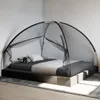 vidaXL Tenda zanzariera Mongolia 220 Nero 200x180x135 cm Anteprima dell’immagine prodotto 2