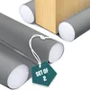 VOUNOT® 2er Set Türdichtung unten, zuschneidbare Produktbild-Vorschau 1
