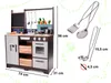 Cucina per bambini in legno MDF con accessori LOFT XXL 96cm Anteprima dell’immagine prodotto 9