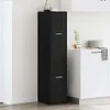 vidaXL Szafka apteczna czarny dąb 30 x 41 x 144,5 cm Podgląd zdjęcia produktu 2