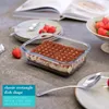 Argon Ta Rechteckige Kuchenformen aus Glas – 20 cm x 15 cm Produktbild-Vorschau 3