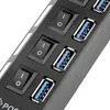MMOBIEL High Speed ​​4 Ports 3.0 USB-Hub Multi-Ladeadapter Produktbild-Vorschau 4
