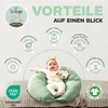 Stillkissen 190x30 XXL | Füllung Faserbällchen | Bezug 100% Produktbild-Vorschau 7
